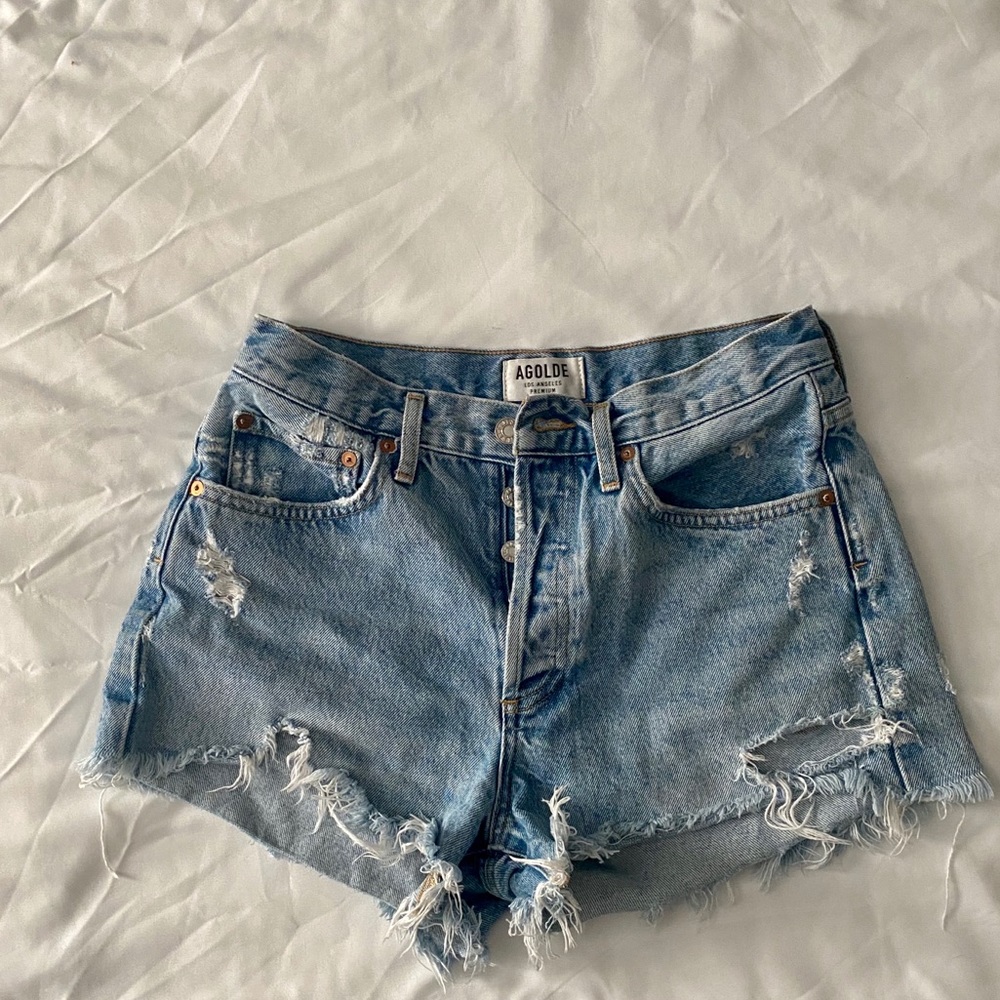 AGOLDE Parker High Waisted Shorts